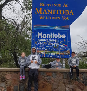 Manitoba border